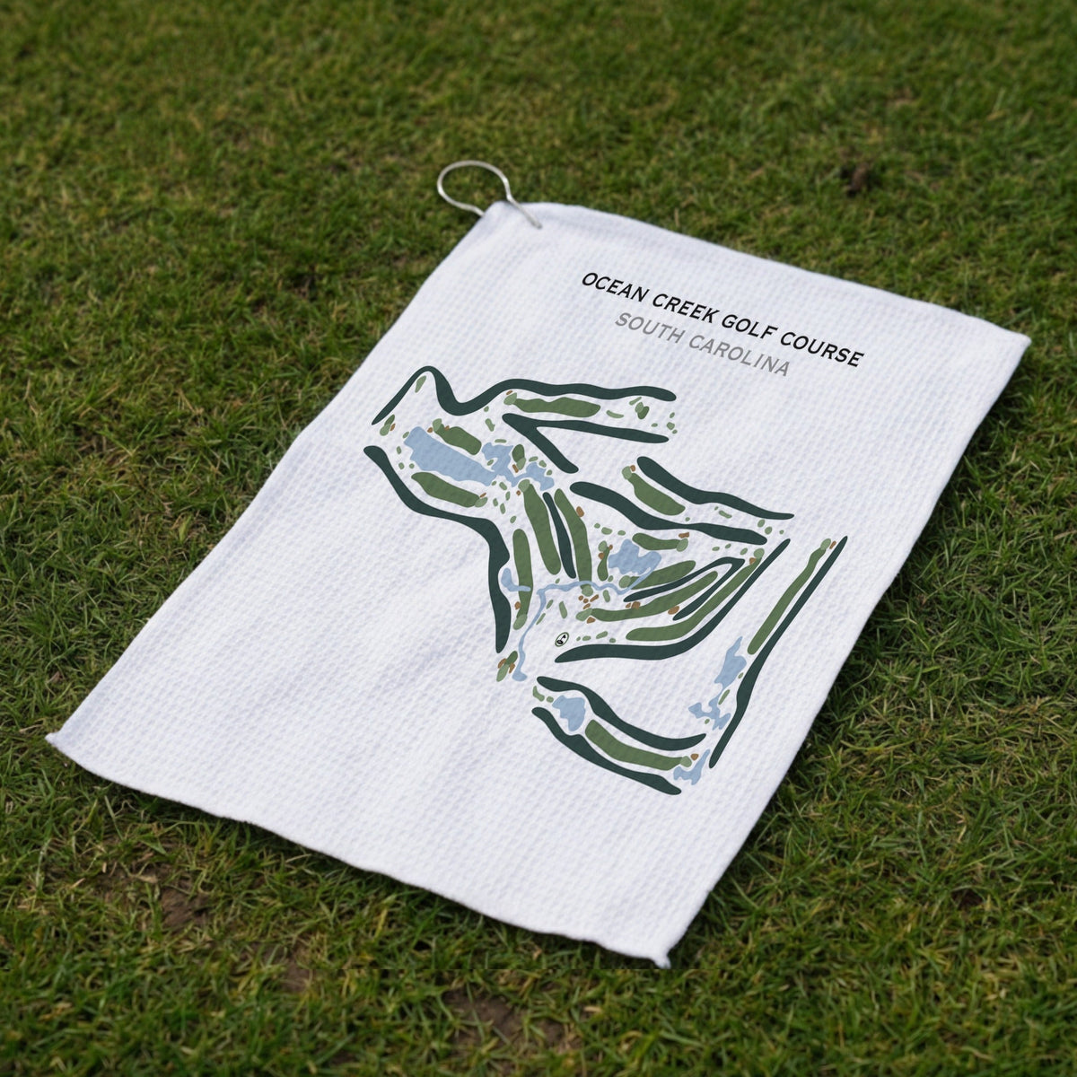 Ocean Creek Golf Course, South Carolina - Printed Golf Course