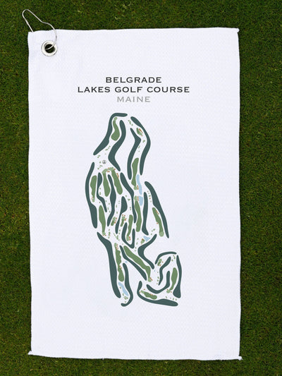 Belgrade Lakes Golf Course, Maine - Printed Golf Course