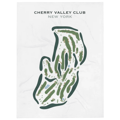 Cherry Valley Club, New York - Printed Golf Course
