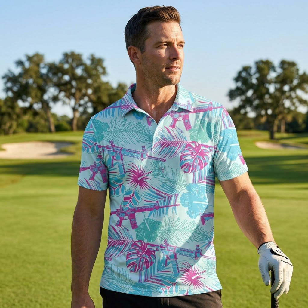 Jungle ARs Golf Polo Shirt