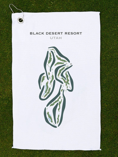 Black Desert Resort, Utah - Printed Golf Course