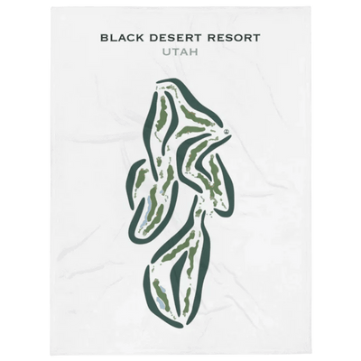 Black Desert Resort, Utah - Printed Golf Course