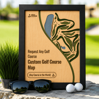 Custom Golf Course Map Design