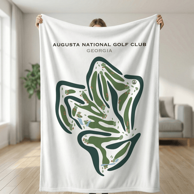 Augusta National Golf Club, Georgia - Printed Golf Course