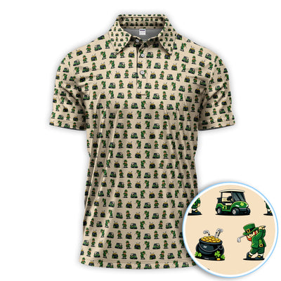 St. Patrick’s Day Pattern Golf Set, Leprechaun Golf Set, Funny Golf Gift For Men
