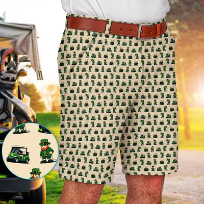 St. Patrick’s Day Pattern Golf Set, Leprechaun Golf Set, Funny Golf Gift For Men