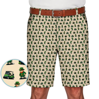 St. Patrick’s Day Pattern Golf Set, Leprechaun Golf Set, Funny Golf Gift For Men