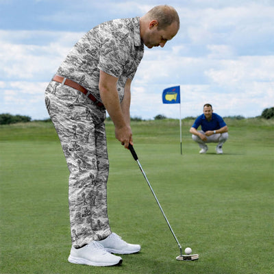 Crazy Bigfoot Pattern Golf Set, Funny Sasquatch Golf Set For Men, Golf Gift For Golfer