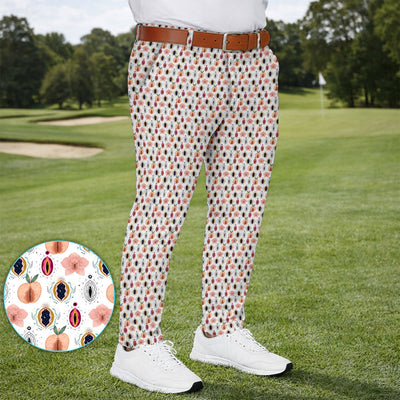 Abstract Floral Art Pattern Golf Set, Crazy Golf Set For Men, Funny Golf Gift For Golfer