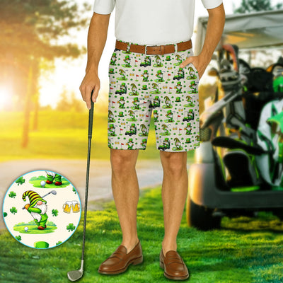 Crazy St. Patrick’s Day Pattern Golf Set, Leprechaun Golf Set For Men, Funny Golf Gift For Golfer