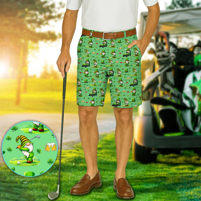 Crazy St. Patrick’s Day Pattern Golf Set, Leprechaun Golf Set For Men, Funny Golf Gift For Golfer