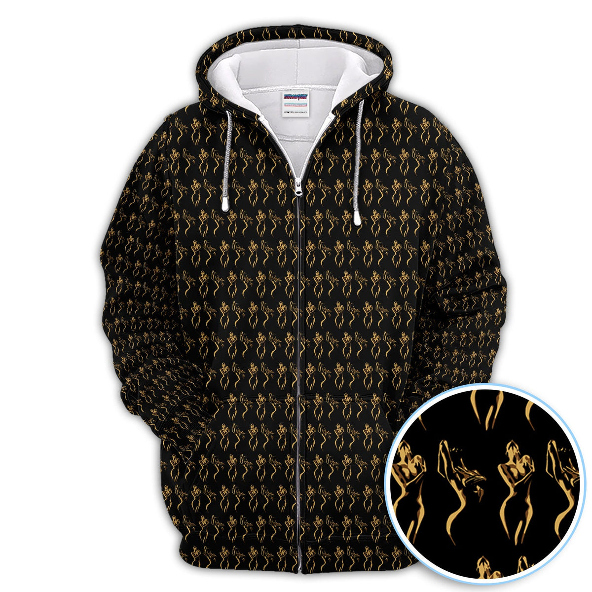 Sexy Pattern Golf Polos, Crazy Golf Shirt For Golfer, Golf Gift For Men