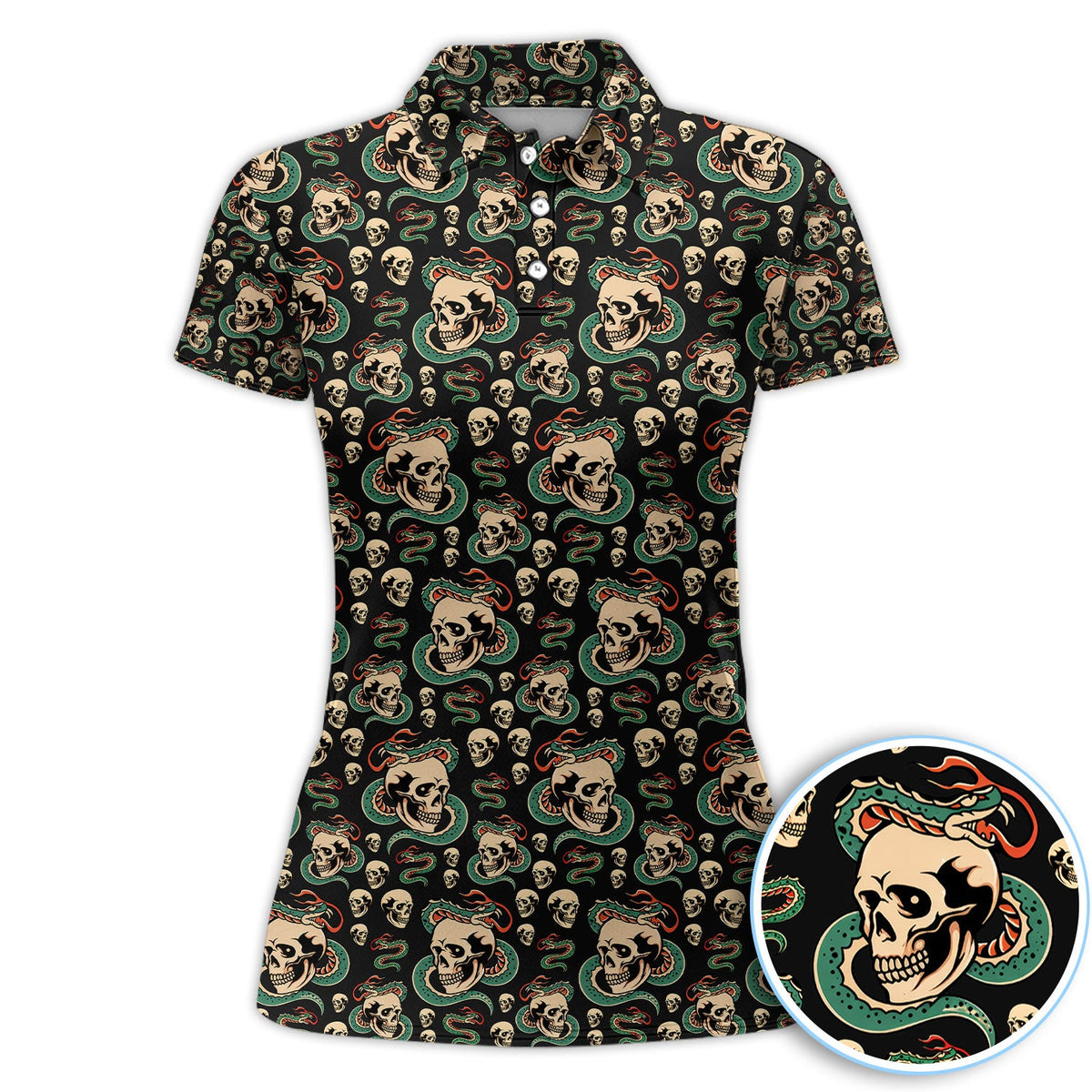Rad Dad Society Pattern Golf Polos For Golfer, Funny Golf Shirt For Men, Golf Gift For Fathers Days