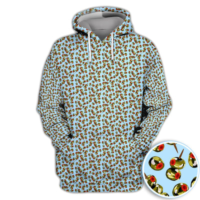 Olive Pattern Golf Polos, Crazy Olive Golf Shirt For Men, Funny Golf Shirt