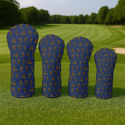 Crazy Golf Head Cover, Bigfoot Golf Headcovers For Men, Golf Gift For Golfer