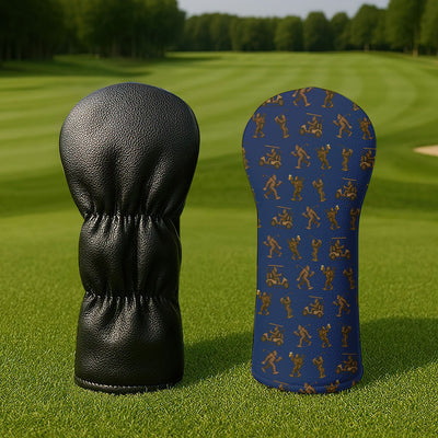 Crazy Golf Head Cover, Bigfoot Golf Headcovers For Men, Golf Gift For Golfer
