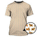 Pattern Golf Shirt, Crazy Dog Golf Shirt, Shiba Inu Golf For Men