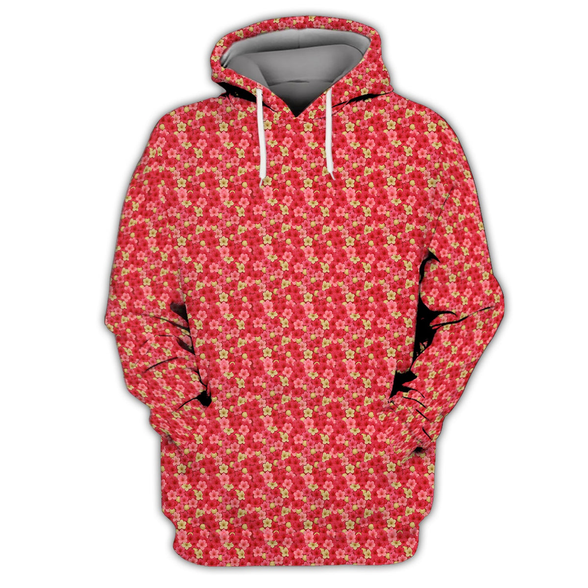 Azalea Golf Shirt, Pattern Golf Shirt, Golf Gift For Golfers