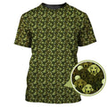 Dachshund Dog Pattern Golf Shirt With Camo Color , Funny Dachshund Golf Shirt For Golfers, Golf Gift For Dog Lover