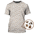 Golf Pattern Shirt, Labrador Golf Shirt For Golfer, Crazy Dog Golf Shirt For Men