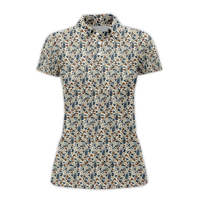 Funny Pattern Golf Shirt For Golfer, Crazy Golf Shirt, Golf Gift For Men