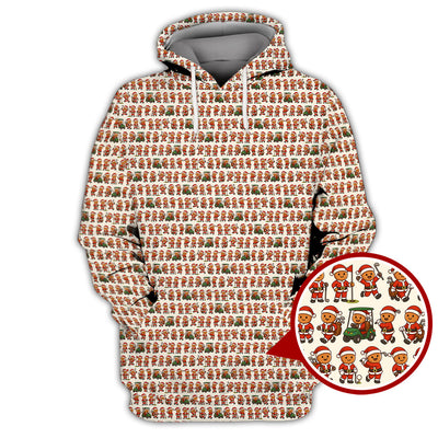 Funny Pattern Golf Shirt For Golfer, Christmas Golf Shirt, Golf Gift For Men