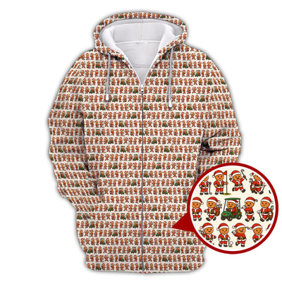Funny Pattern Golf Shirt For Golfer, Christmas Golf Shirt, Golf Gift For Men