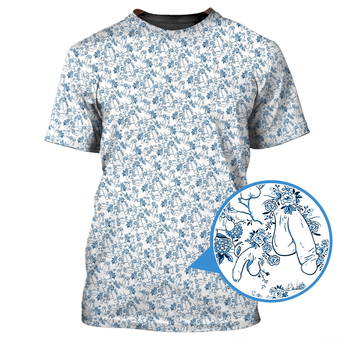 Funny Pattern Golf Shirt, Crazy Golf Shirt For Golfer, Golf Gift For Men