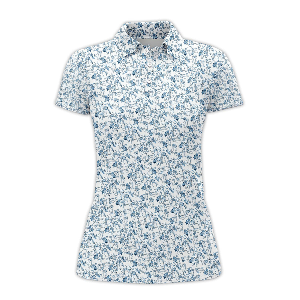 Funny Pattern Golf Shirt, Crazy Golf Shirt For Golfer, Golf Gift For Men