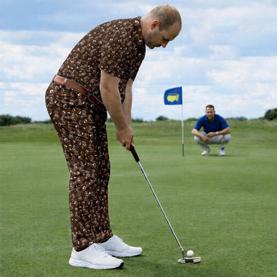 Dachshund Pattern Golf Set For Men, Funny Golf Set, Golf Gift For Golfer