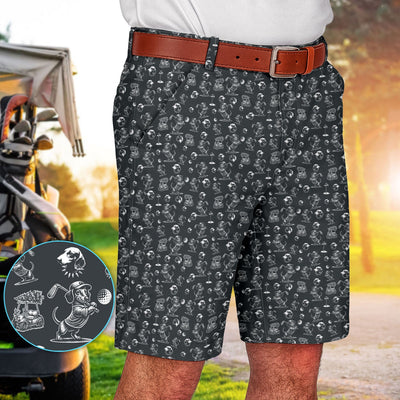 Dachshund Pattern Golf Set For Men, Funny Golf Set, Golf Gift For Golfer