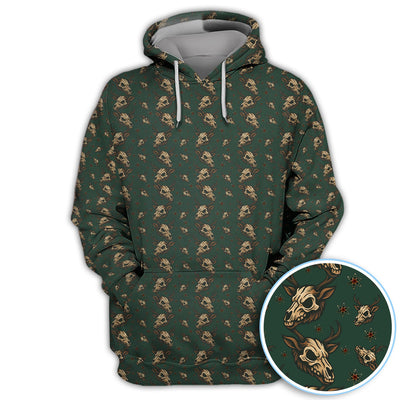 Krampus Christmas Pattern Golf Shirt, Crazy Xmas Golf Polos, Golf Gift For Men