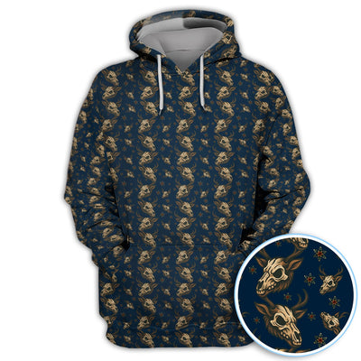 Krampus Christmas Pattern Golf Shirt, Crazy Xmas Golf Polos, Golf Gift For Men
