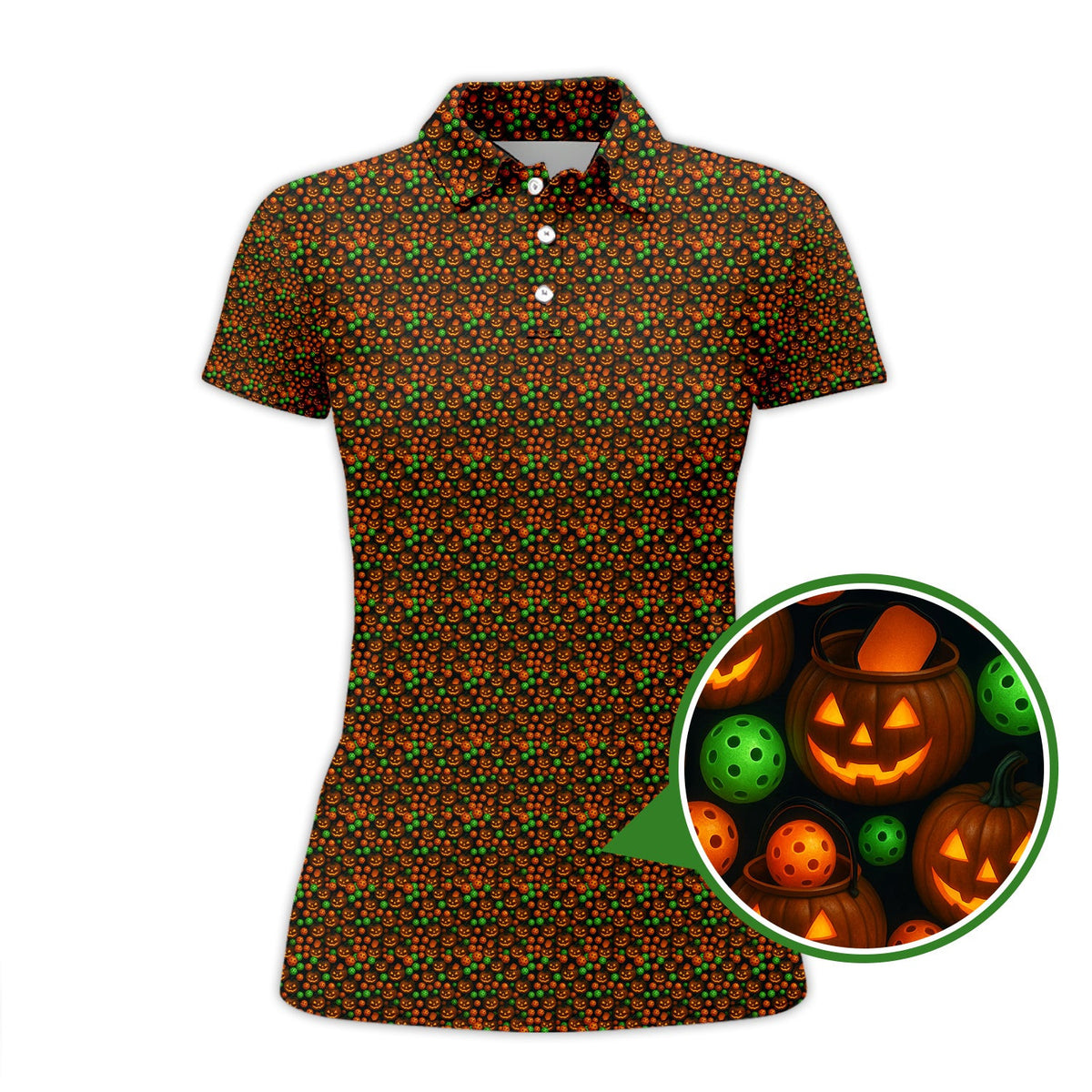 Pickleball Pattern Shirt, Halloween Pickleball Shirt For Men, Funny Pickleball Shirt, Gift For Pickleball Lover