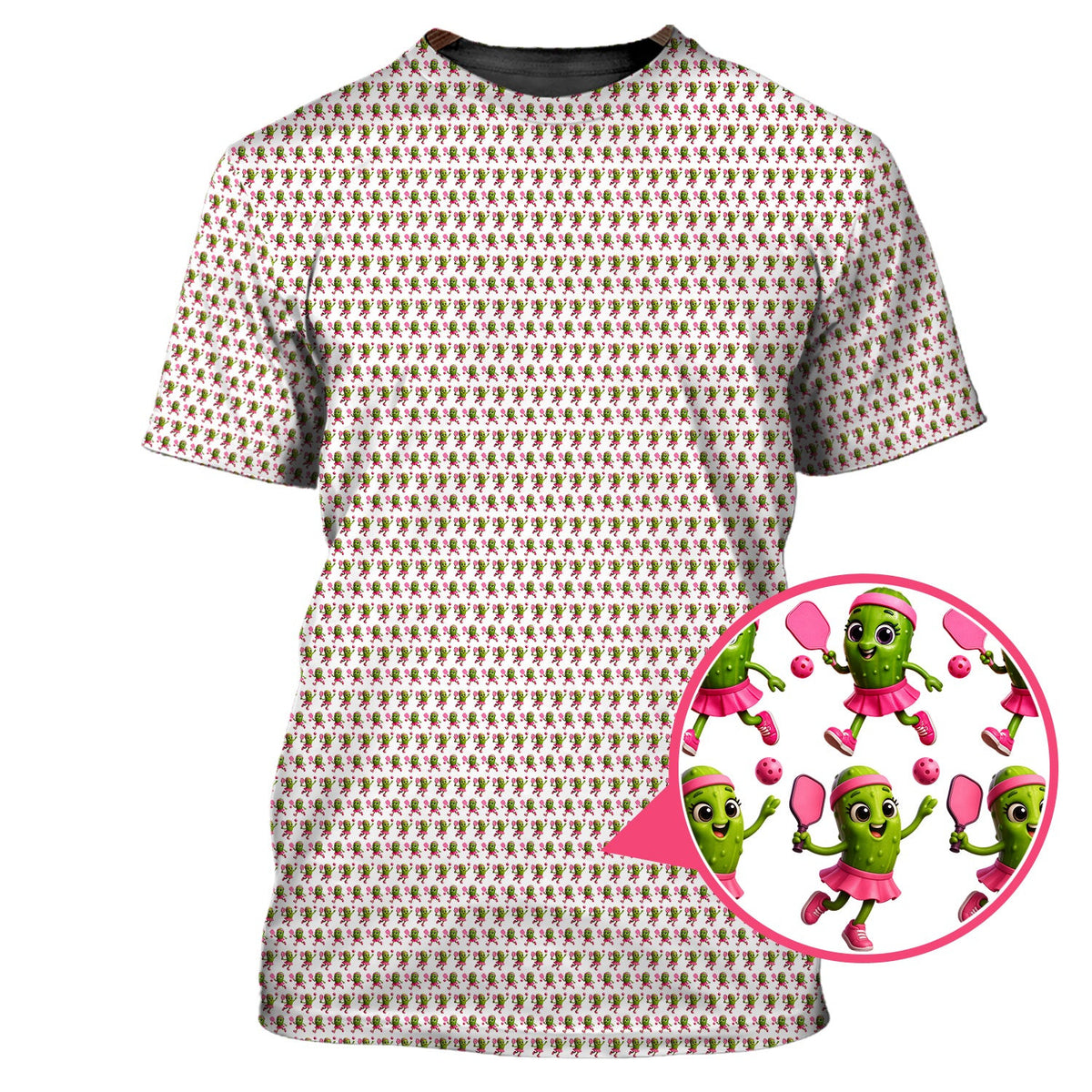 Women's Pickleball Shirt, Pattern Pickleball Shirt, Funny Pickleball Shirt