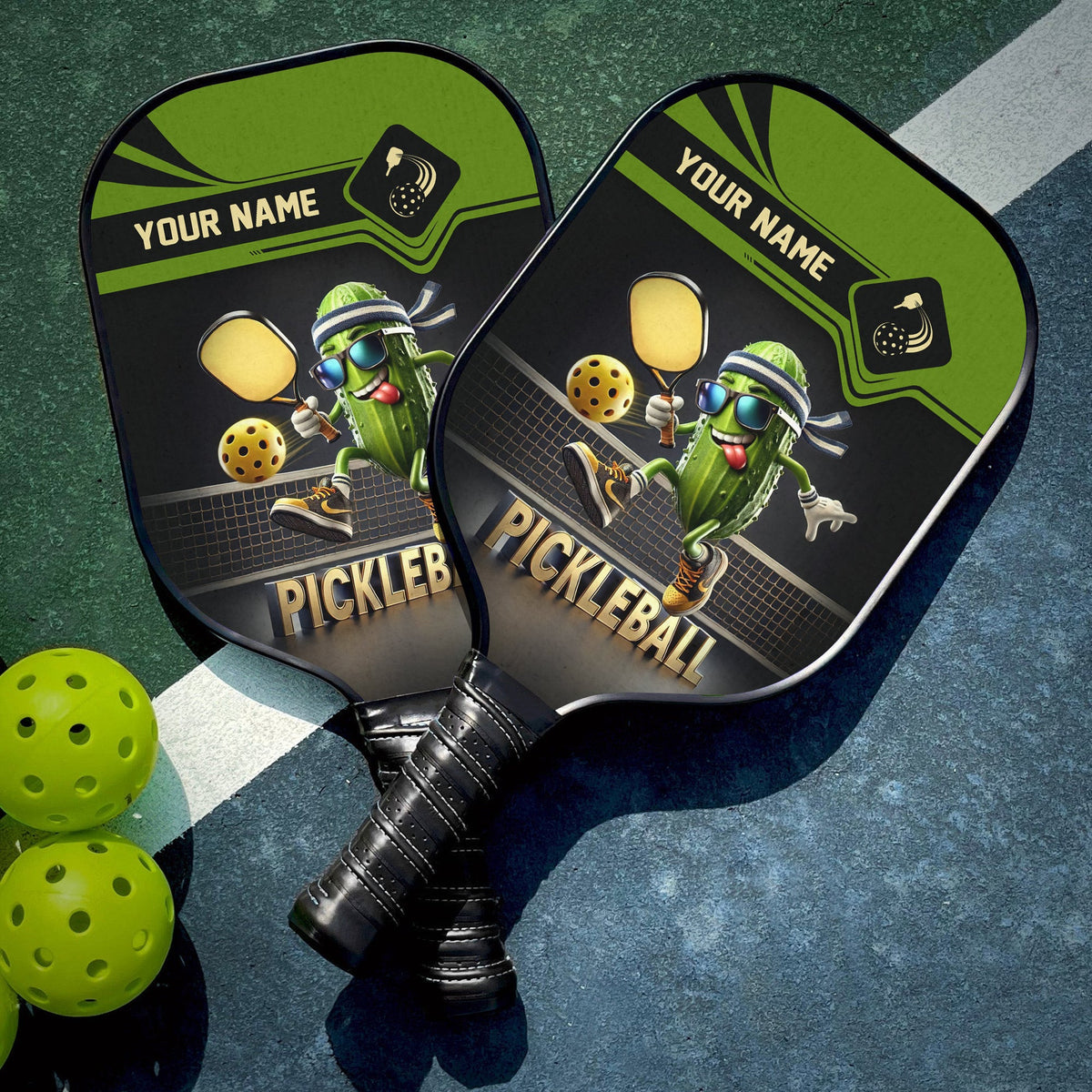 Custom Pickleball Rackets Set Funny, Pickleball Cover Custom, Best Pickleball Paddles