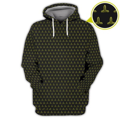 Cactus Pattern Golf Shirt, Funny Golf Polos , Crazy Golf Shirts For Men
