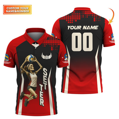 Setter Volleyball, Women's Volleyball Jersey, Custom Volleyball Team Shirts, Volleyball Uniforms