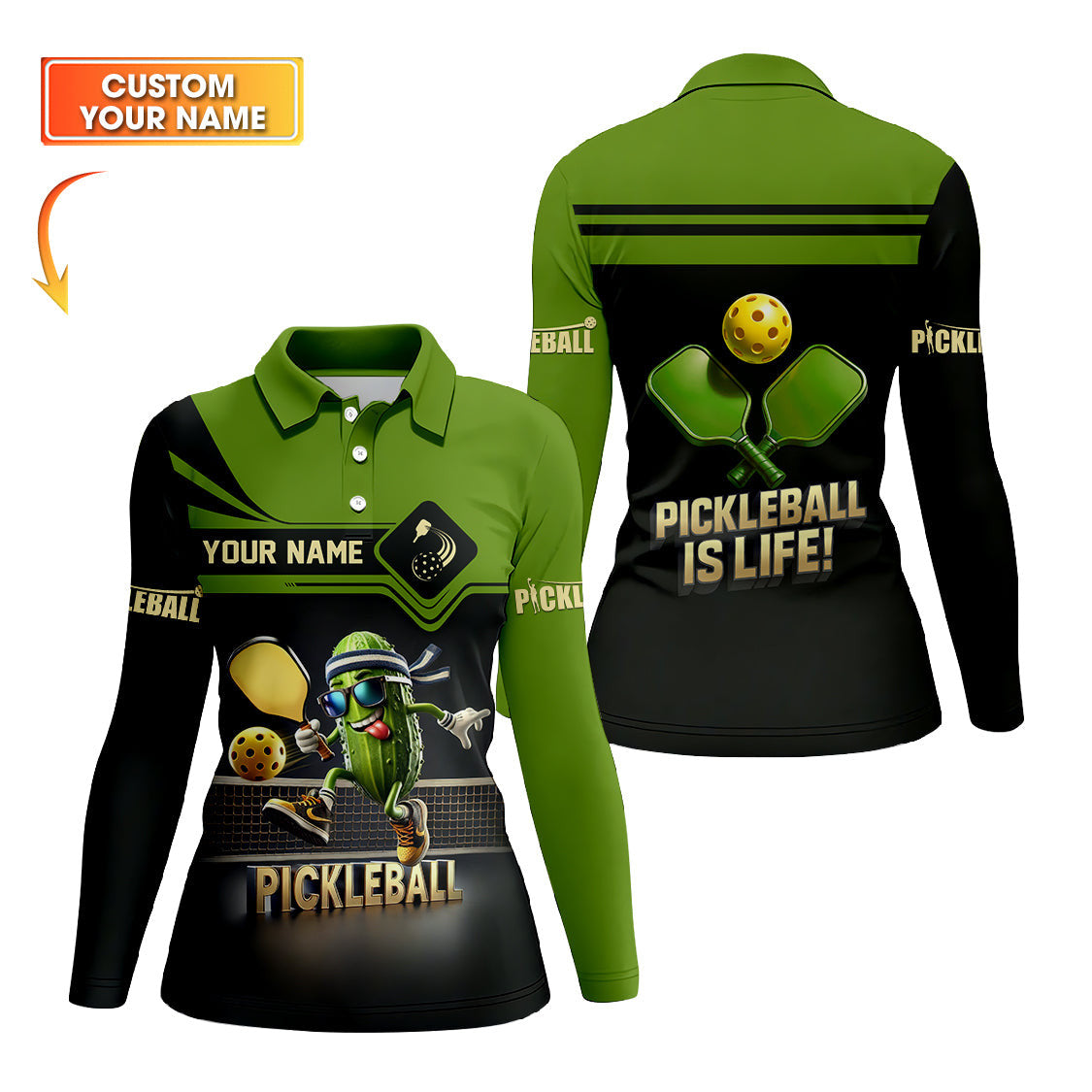 Pickleball Is Life Custom Pickleball Shirt, Funny Pickleball Shirts, Gifts For Pickleball Players