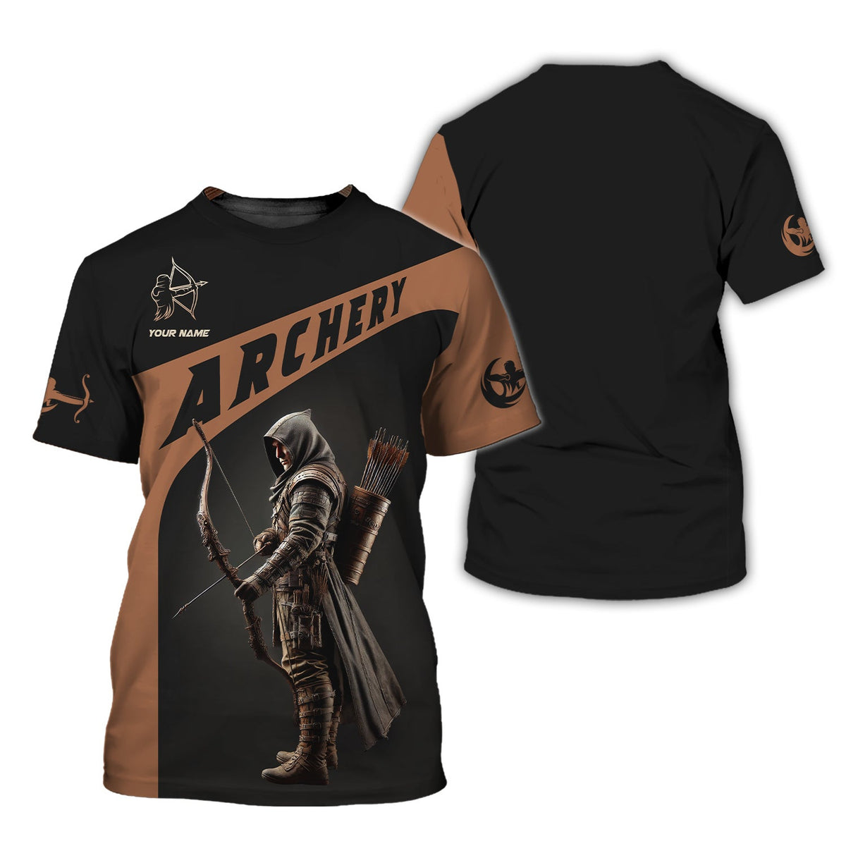 Custom Archery T-Shirt, Archery Polo Shirts, Unisex Shirt, Gift for Archers, Gift For Sport Fan