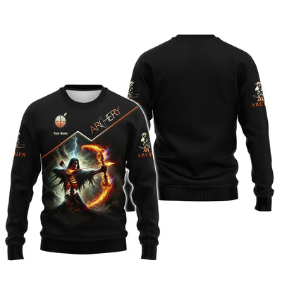 Custom Archery T-Shirt, Archer Polo Shirts, Unisex Shirt, Gift for Archers, Gift For Sport Fan