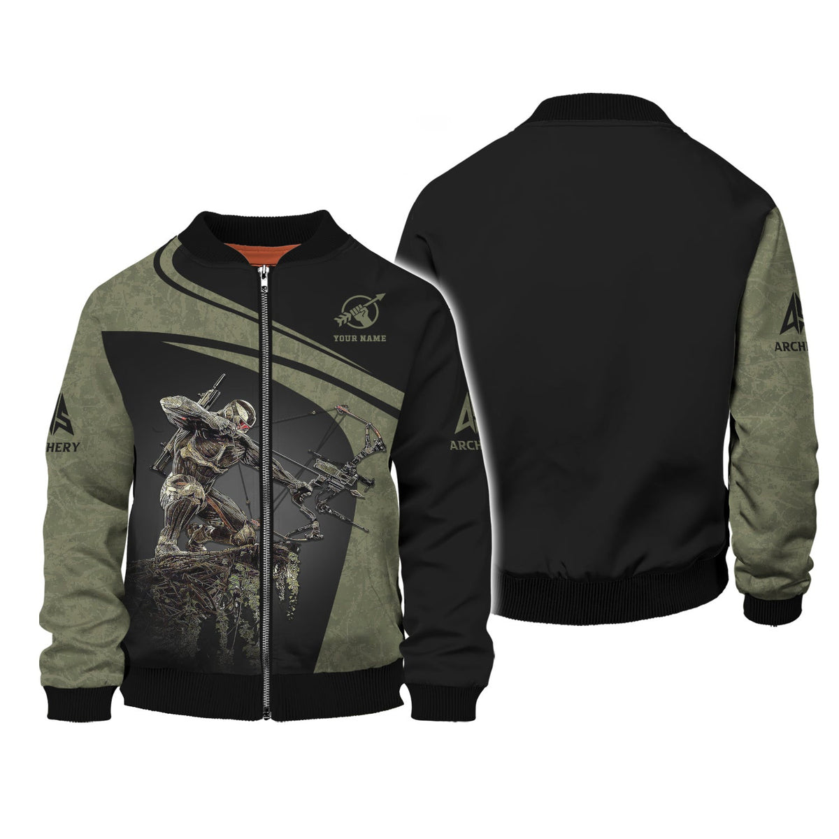 Crysis Archery Custom Name T-Shirt 3D, Archery Polo Shirts, Lightweight Sportswear, Gift for Archers