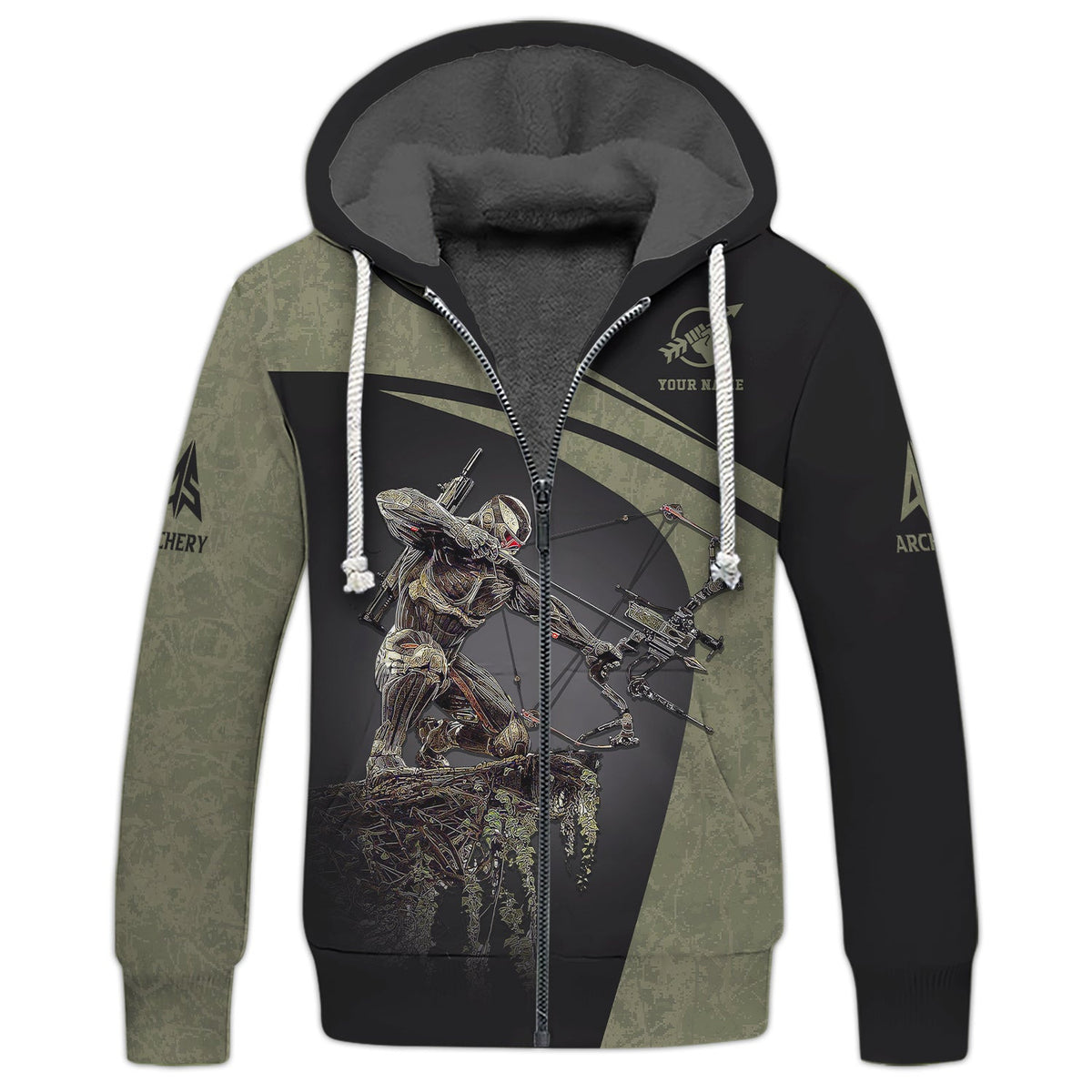 Crysis Archery Custom Name T-Shirt 3D, Archery Polo Shirts, Lightweight Sportswear, Gift for Archers
