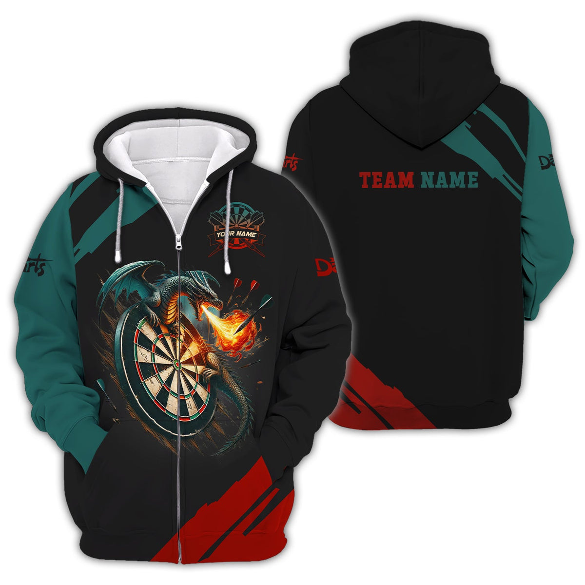 Darts Target Custom T-Shirts, Polo Shirt For Darts Player, Darts Shirts, Gift For Darts Lovers