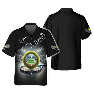 Custom Name Tennis 3D Polo Shirt, Sweatshirt Tennis, Tennis Jersey, Unisex Shirt, Lightweight Sportswear, Gift for Tennis Players