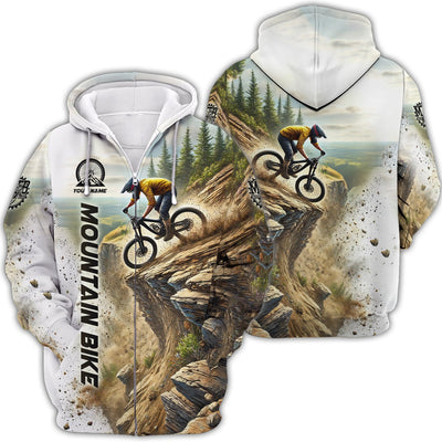 Custom Mountain Bike T-shirt, Unisex Shirt, MTB Polo Shirt, Custom mtb Jersey, Gift for Cyclists