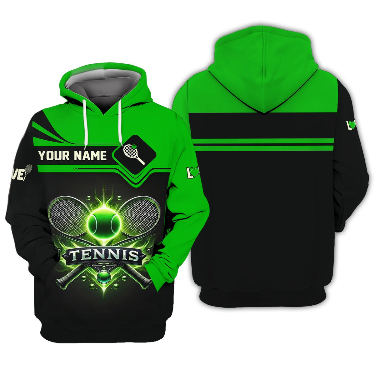 Custom Tennis Shirts, Sweatshirt Tennis, Tennis Jersey, Love Tennis, Gift for Tennis Players