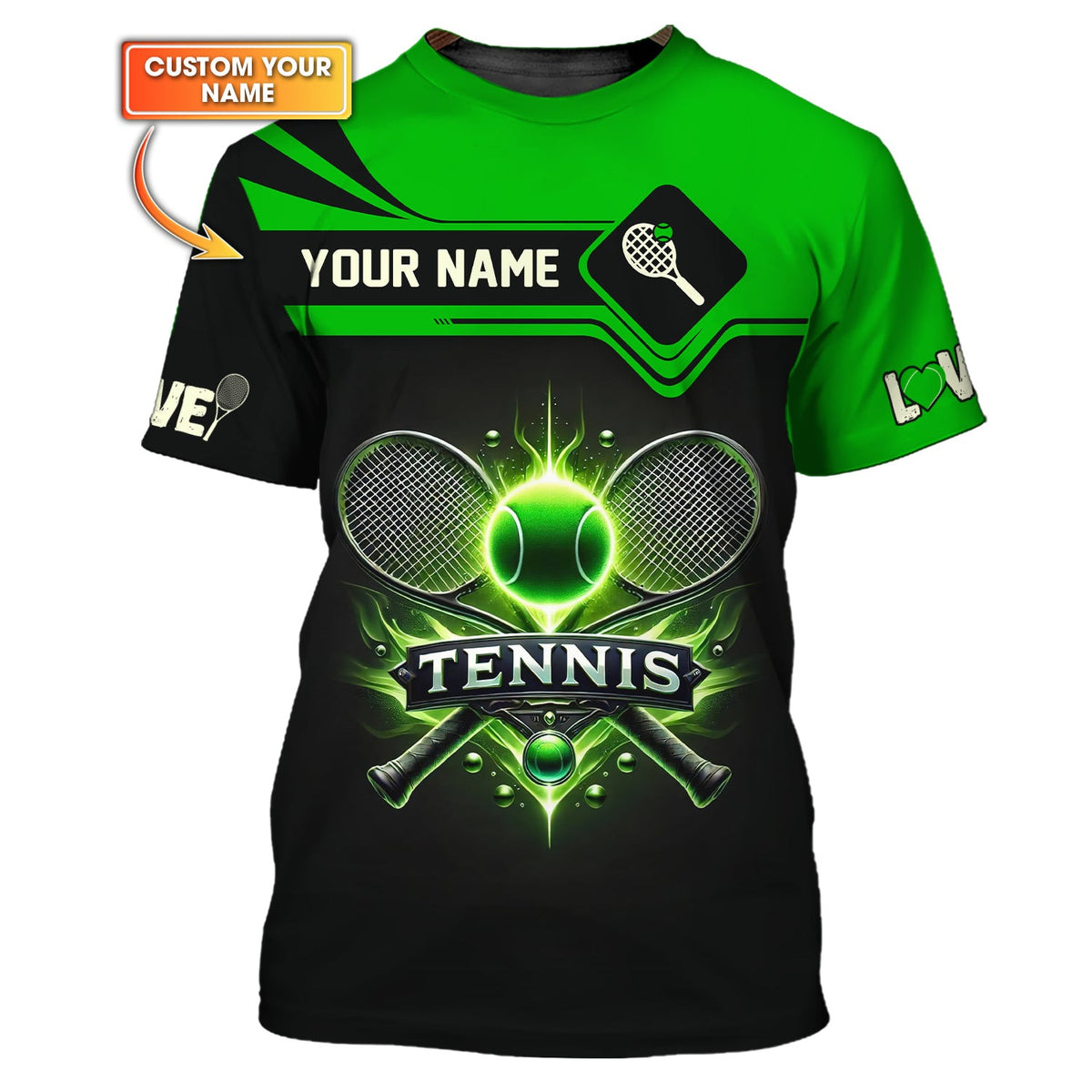 Custom Tennis Shirts, Sweatshirt Tennis, Tennis Jersey, Love Tennis, Gift for Tennis Players