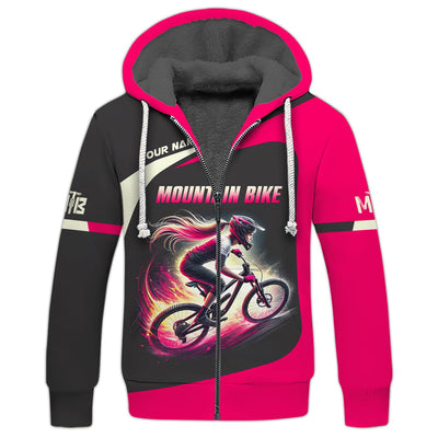 Custom Name Mountain Bike T-shirt, Unisex Shirt, MTB Polo Shirt, Custom mtb Jersey, Gift for Cyclists