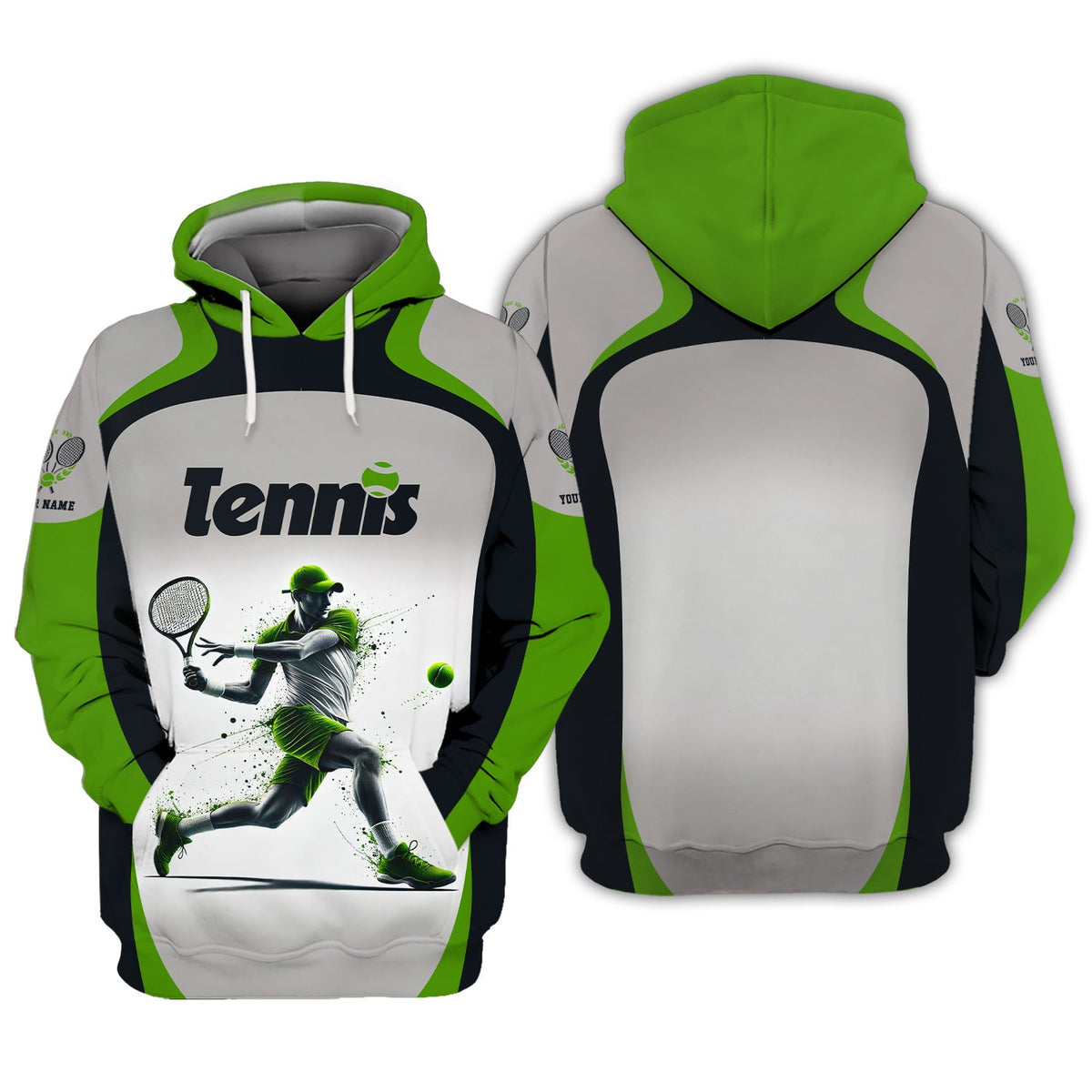 Custom Tennis Shirts, Unisex Shirt, Sweatshirt Tennis, Tennis Jersey, Gift for Tennis Players